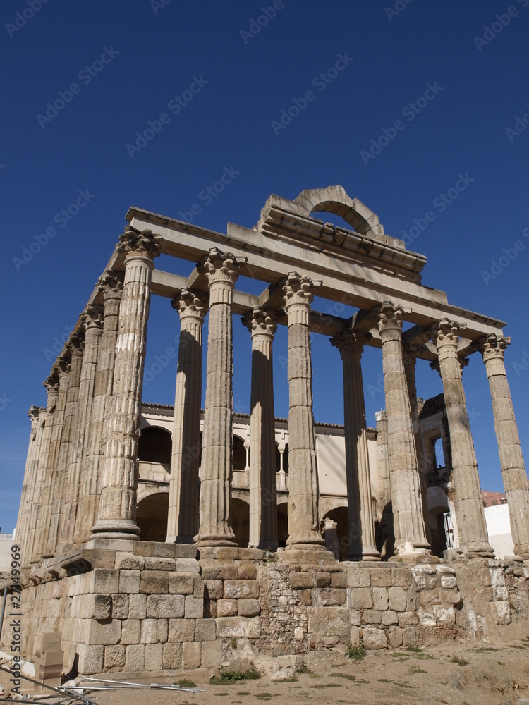 Templo de Diana en Mérida