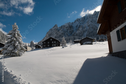 Winterlandschaft im Montafon © Jeannot Weber