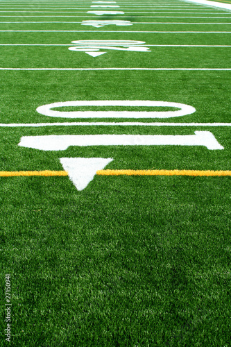 Astro turf football field