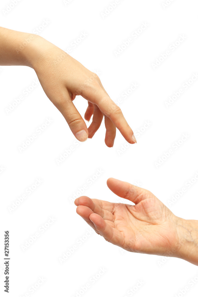 Hand giving