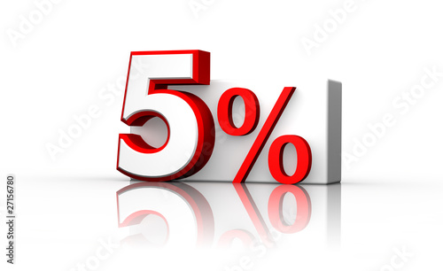 5 Prozent