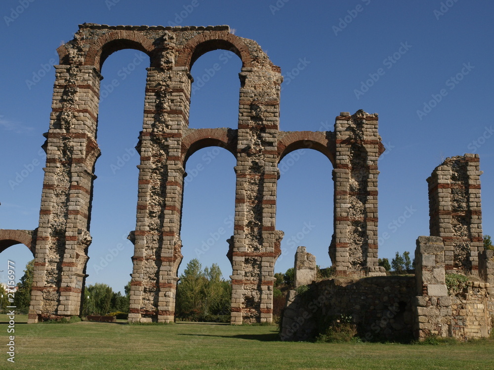 Acueducto romano de los Milagros en Mérida