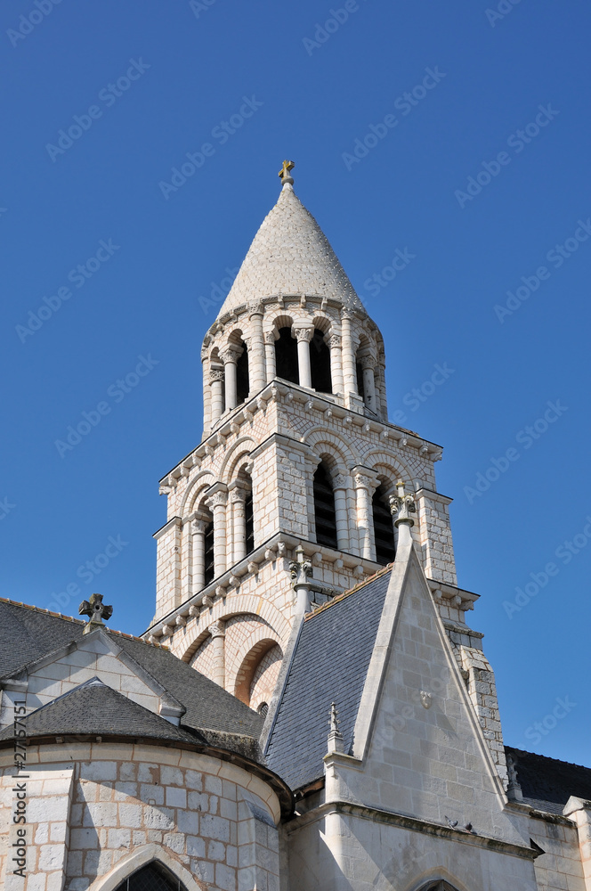 Clocher de l'église Notre-Dame la Grande de Poitiers