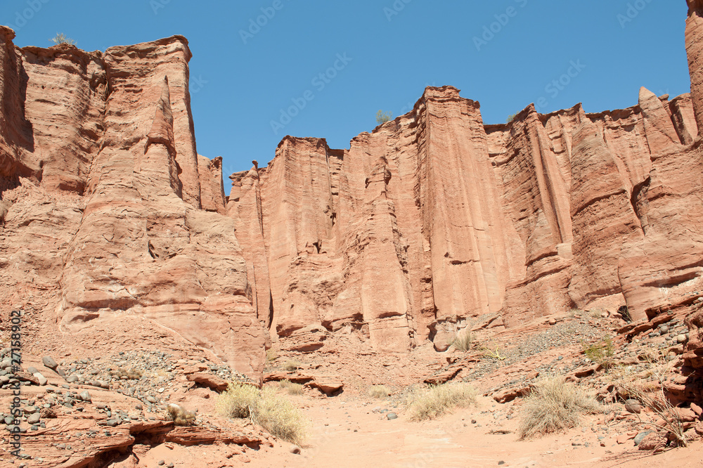 Fototapeta premium Talampaya canyon national park, northern Argentina.