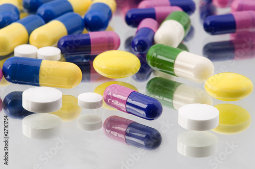 Schilderij op canvas Medicamentos