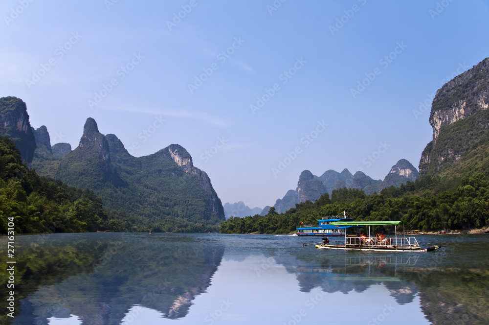 Li river near  Guilin - Guangxi, South China
