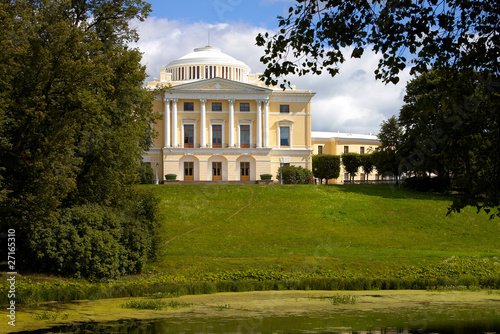 St. Petersburg. Pavlovsk Palace in Pavlovsk park