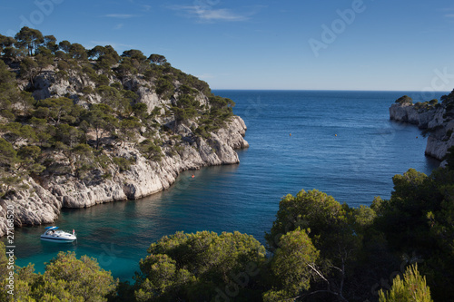 Splendid southern France coast (Calanques de Cassis), southern F © lightpoet