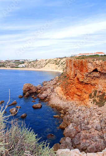 Küste in Sagres in Portugal