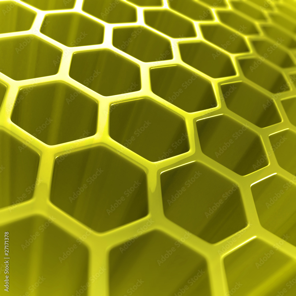 Obraz premium abstract hexagon background
