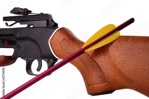 Crossbow close-up