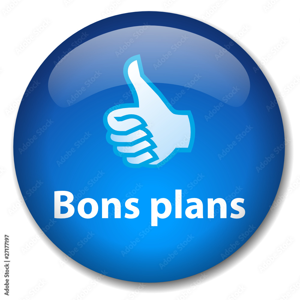 Bouton BONS PLANS (offres soldes idées astuces conseils prix) Bouton BONS PLANS (offres soldes idées astuces conseils prix)