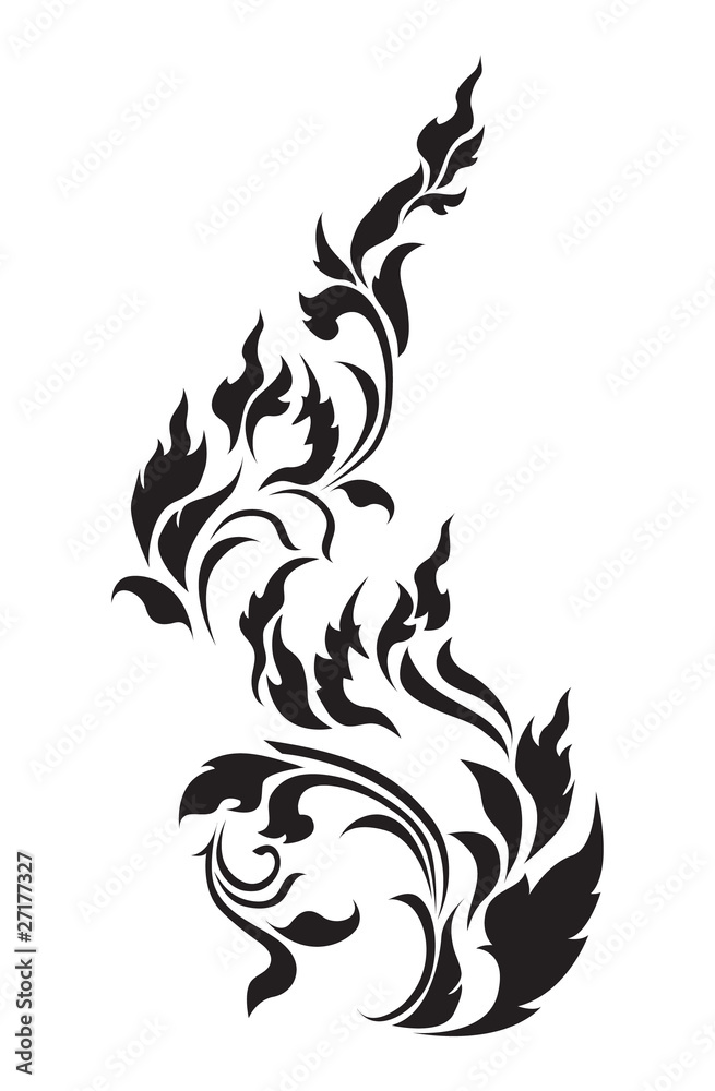 Naklejka premium Line thai