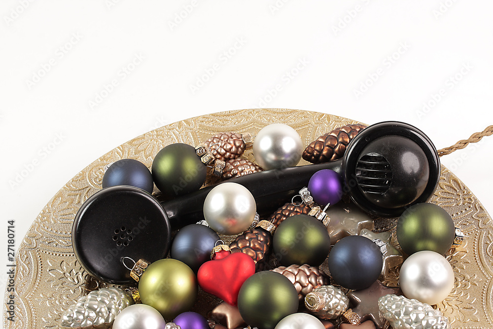 Christbaumkugeln Weihnachtstelefon Christbaumkugeln Weihnachtstelefon