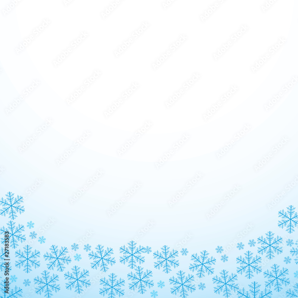 Abstract snow background with a place for text Abstract snow background with a place for text