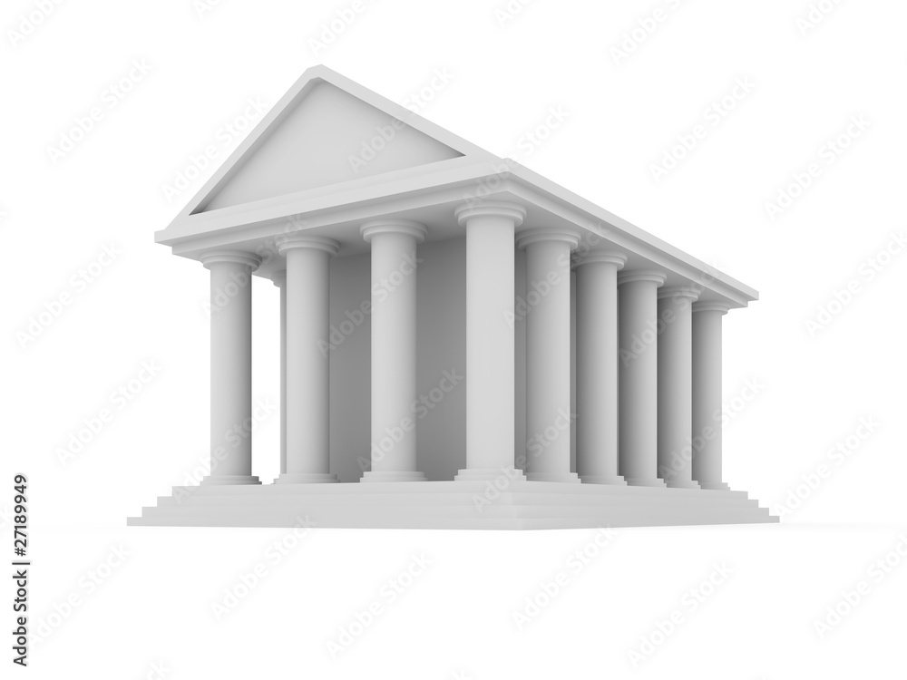Obraz premium Financial building