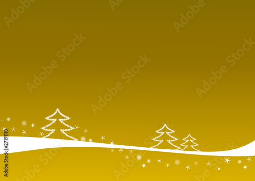 Winterstimmung gold