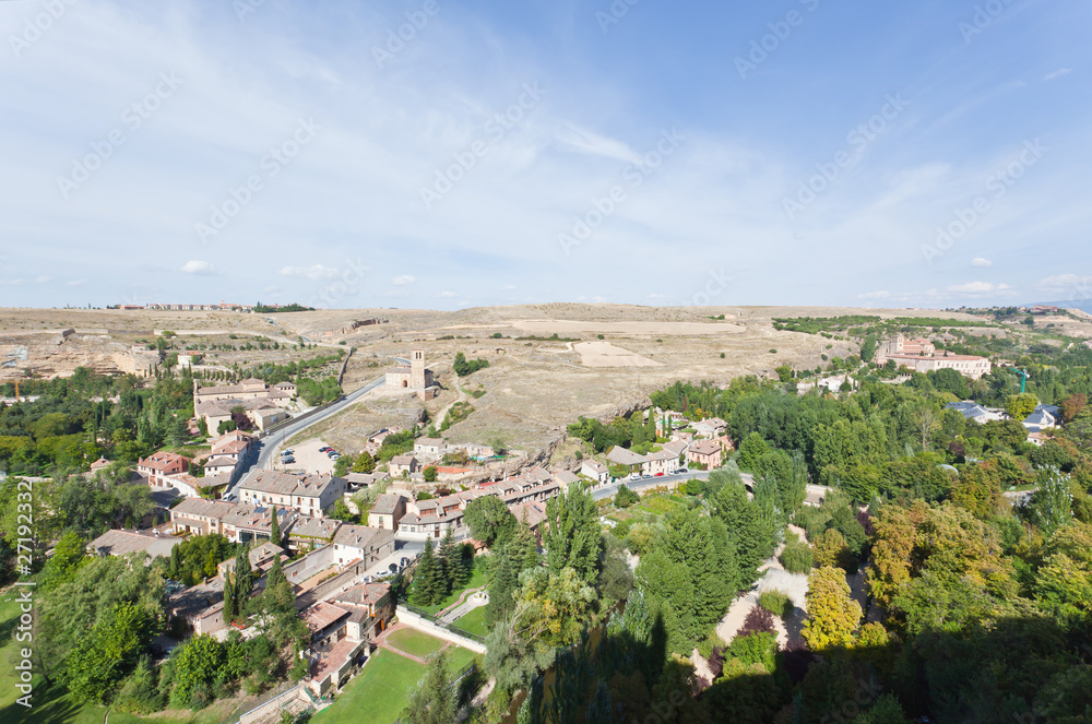 A general view of Segovia countryside