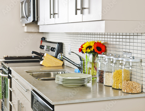 Bilde på lerret Kitchen interior