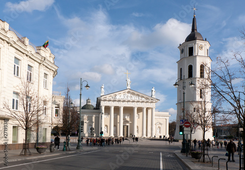 Cathedral Square in Vilnius © Andrei Rybachuk