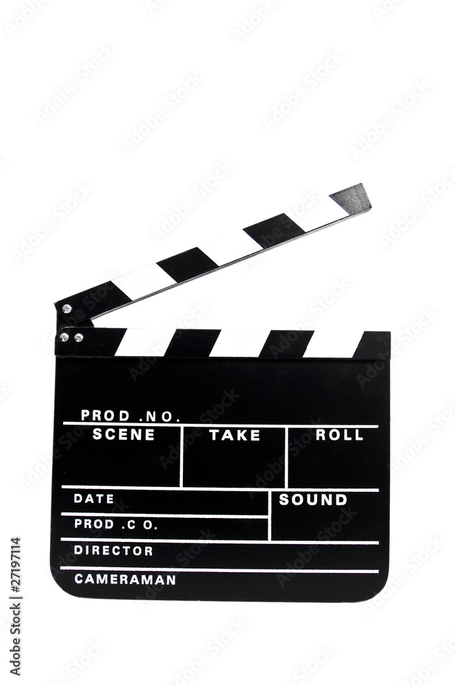 Obraz premium Filmklappe