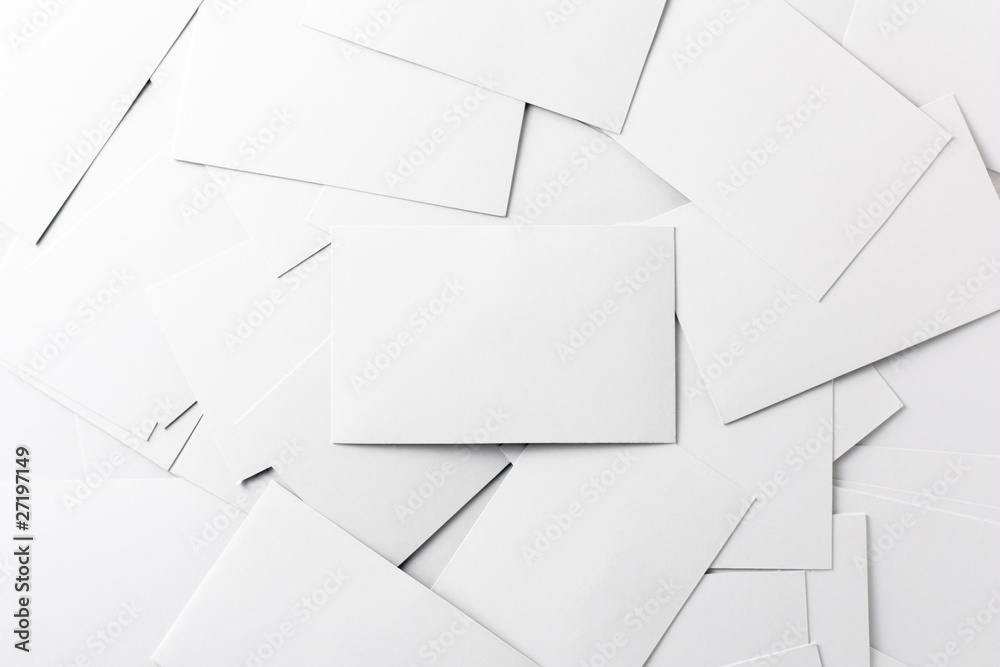 Empty Business Cards Empty Business Cards