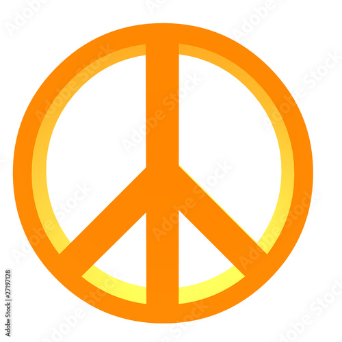 3D Peace Sign