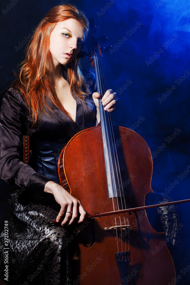 cello musician, Mystical music