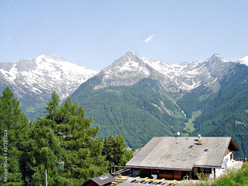 Zillertaler Alpen im Ahrntal, Italy