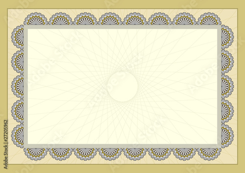 certificate patterns background