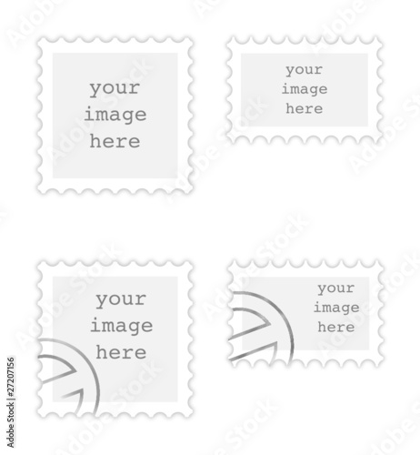 Briefmarken mit/ohne Stempel
