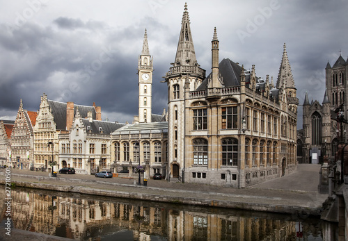 The historical city core of Ghent, Belgium © Alexey Kuznetsov