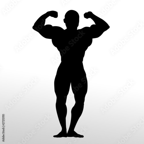 Bodybuiling Silhouette