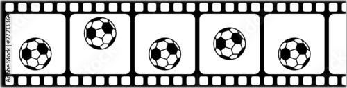 Springender Fußball