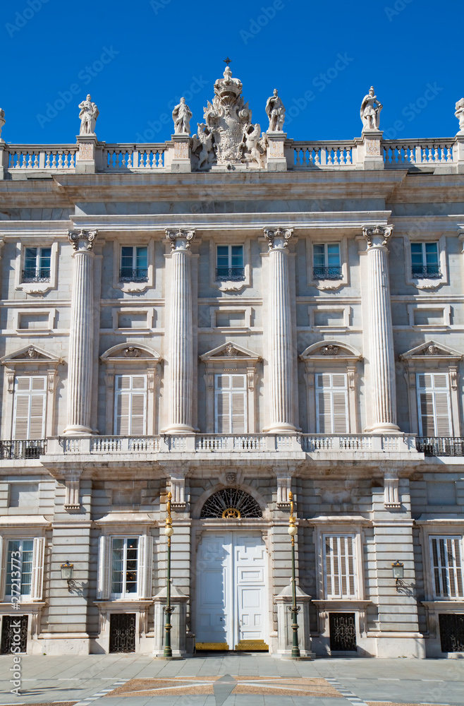 The  Royal Palace in Madrid, Spain