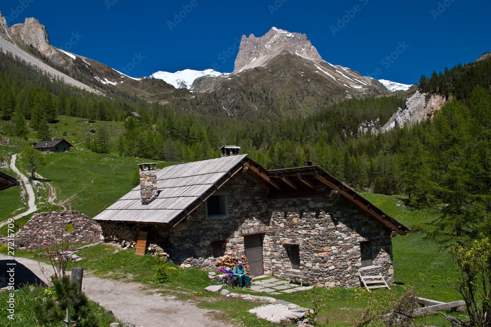 Les Alpes - La vallee etroite.