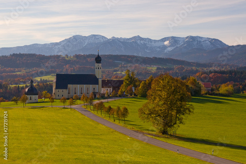 Wilparting Wallfahrtskirche Oberbayern Gemeinde Irschenberg photo