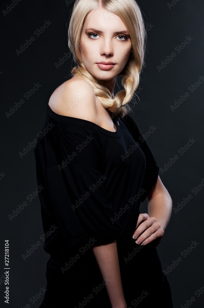 beautiful young blonde posing beautiful young blonde posing