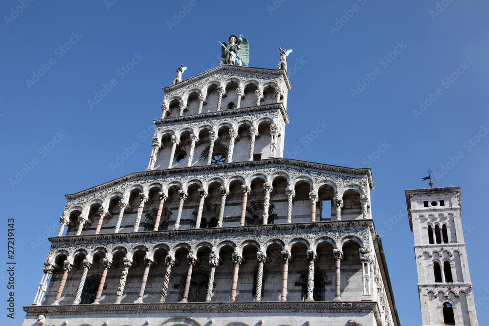 The Facade of Lucca Cathedral