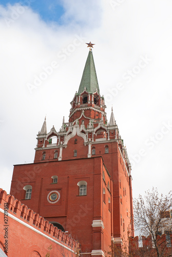 Troitskaya Tower of Moscow Kremlin