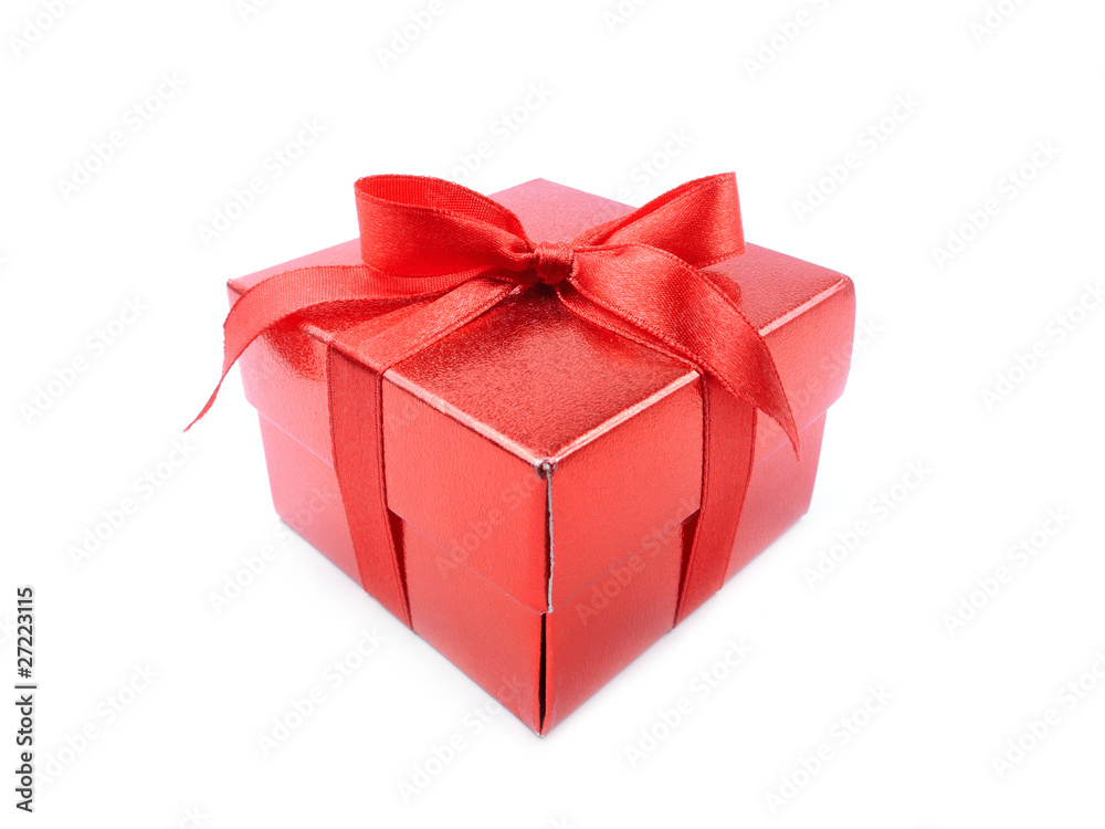 Obraz premium Red Gift Box for christmas