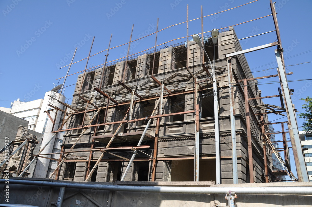 immeuble en construction a erevan en armenie immeuble en construction a erevan en armenie