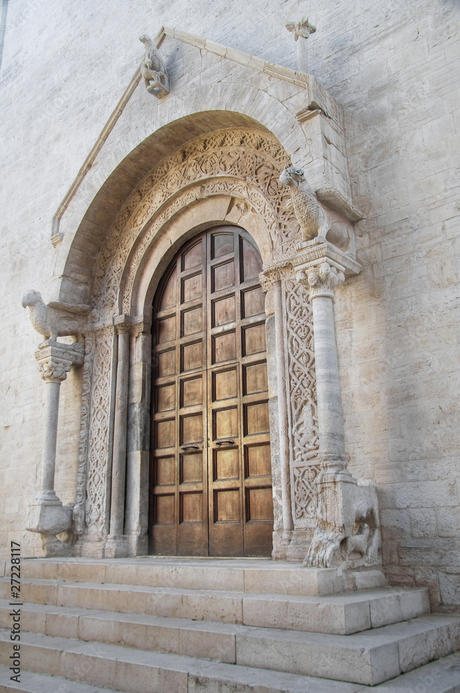 Cathedral. Bisceglie. Apulia. Cathedral. Bisceglie. Apulia.