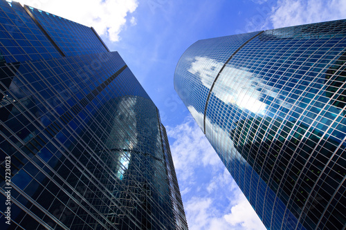 Skyscrapers in business center