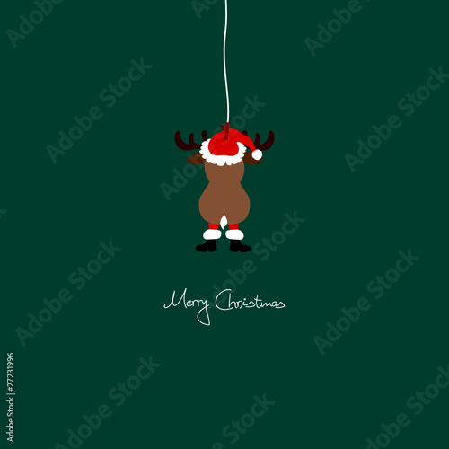 Hanging Christmas Reindeer