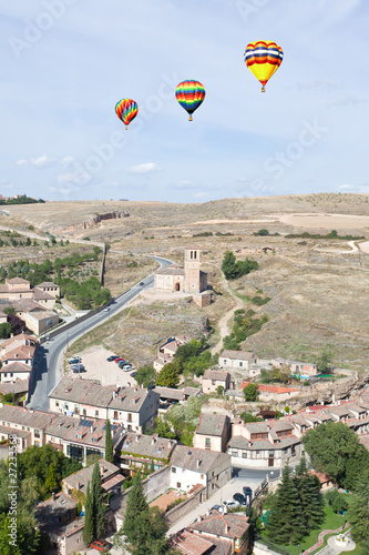 A general view of Segovia countryside