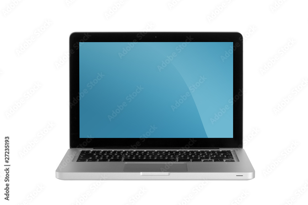 laptop isolated on white with clipping path laptop isolated on white with clipping path