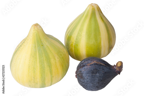 Ripe fruits of a fig