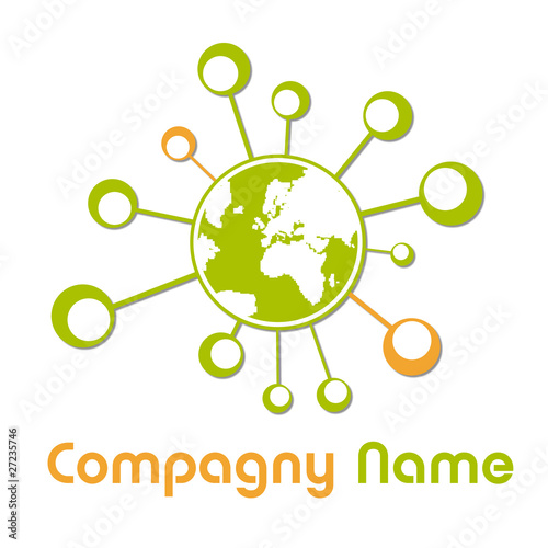 logo commerce et reseau