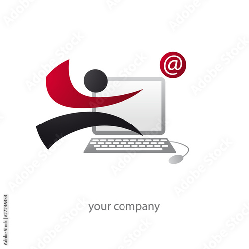 logo entreprise, service informatique